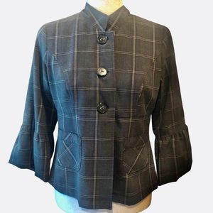 Buffalo Gray Plaid Blazer
